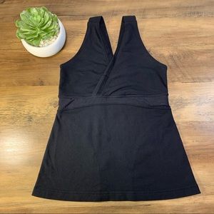 2/$20 Lululemon size 6 black mesh tank